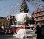 Bunte Stupa im Kathmandu